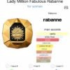 lady million fabulous paco rabanne eau de parfum 80 ml