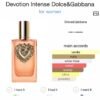 Dolce & gabbana devotion eau de parfum intense 100 ml