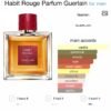 Habit rouge de guerlain paris parfum 100ml