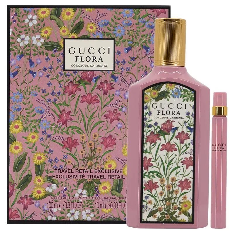 Gucci flora gorgeous gardenia travel retail exclusive  100ml X 10ml