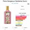 Gucci flora gorgeous gardenia travel retail exclusive  100ml X 10ml