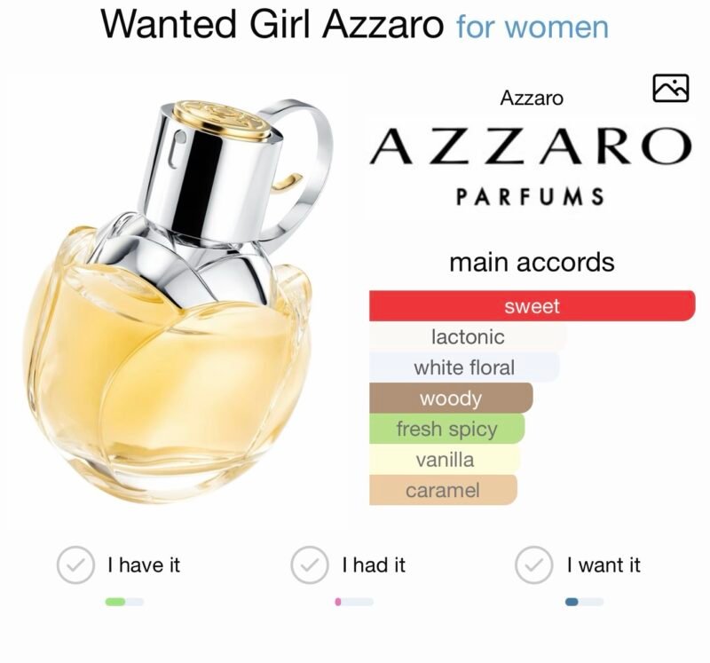 Azzaro wanted girl eau de parfum 80 ml