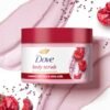 Dove Body Scrub Crushed Cherries & Chia Milk - 425g