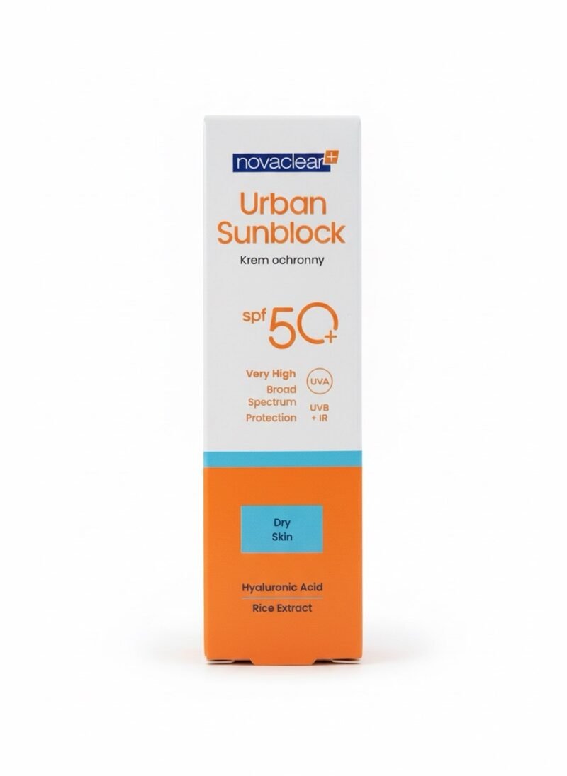 Novaclear Urban Sunblock SPF 50+ for dry skin