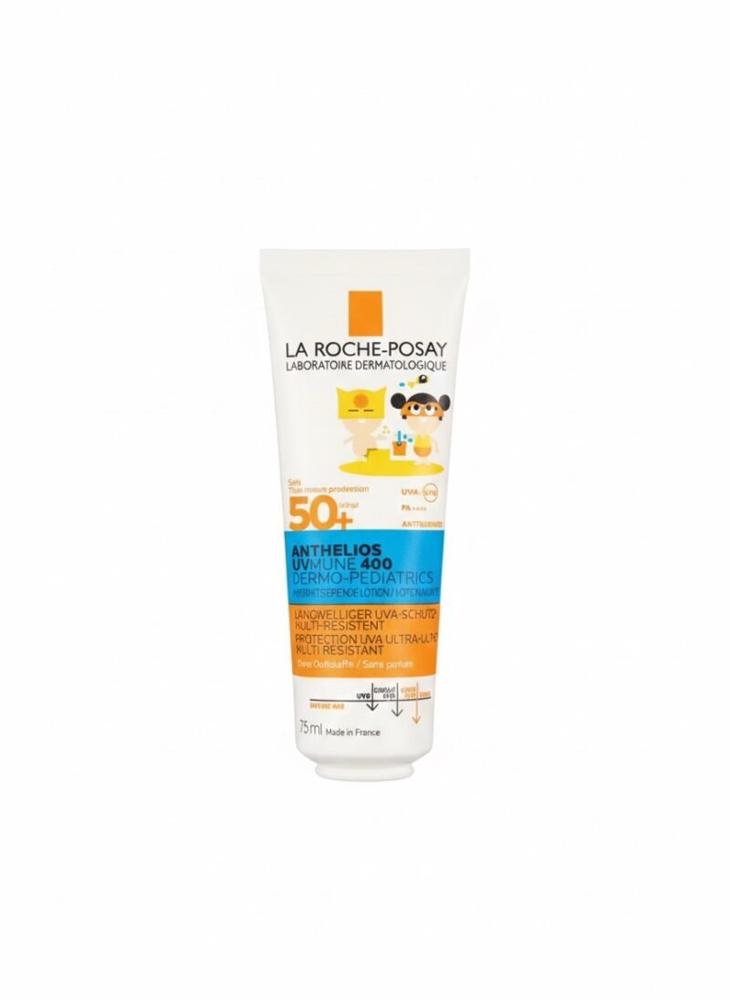 La Roche-Posay Anthelios UVMune 400 Dermo-Pediatrics Hydrating Lotion SPF50+.