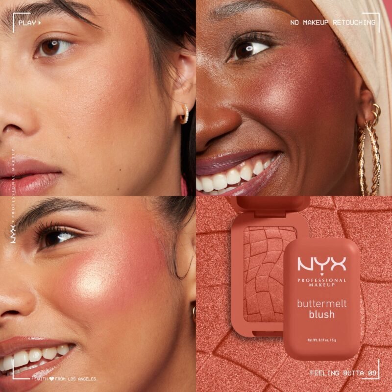 NYX Professional Makeup Buttermelt Blush - BMBL09 Feeling Butta