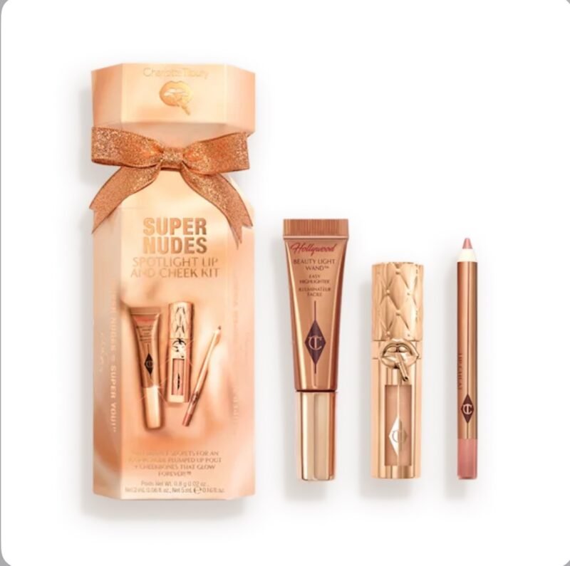 Charlotte Tilbury Super Nudes Spotlights Lip And Cheek Kit