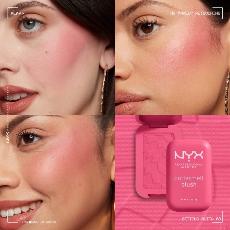 NYX Professional Makeup Buttermelt Blush - BMBL08 Getting Butta