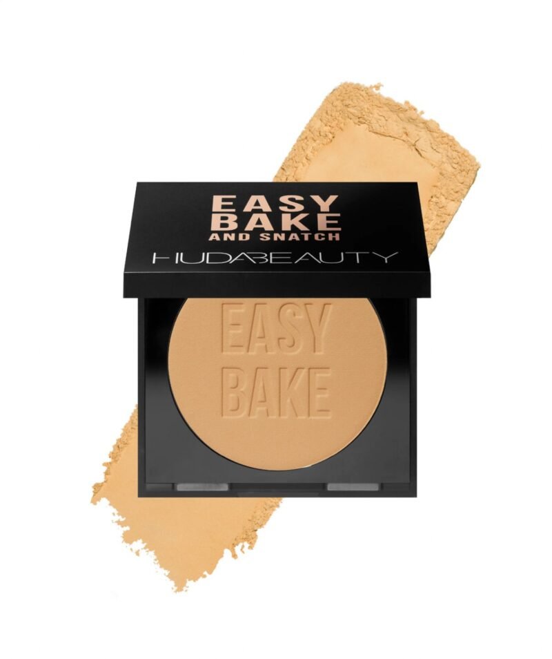 Huda Beauty Easy Bake And Snatch Pressed Brightening And Setting Powder - Banana Bread