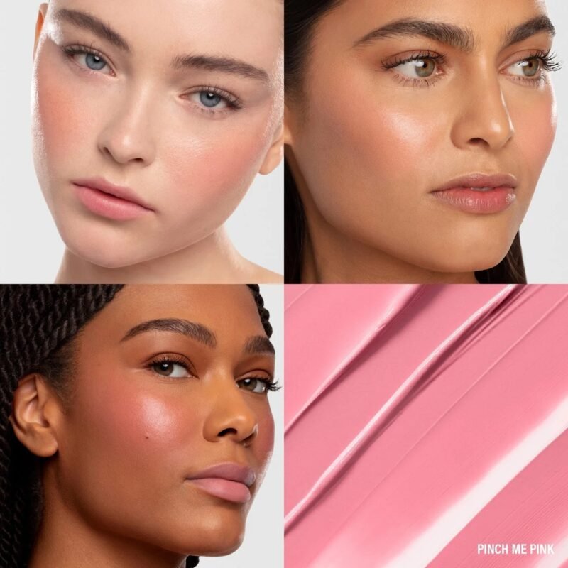 Makeup By Mario Soft Pop Plumping Blush Veil Cream - Pinch Me Pink