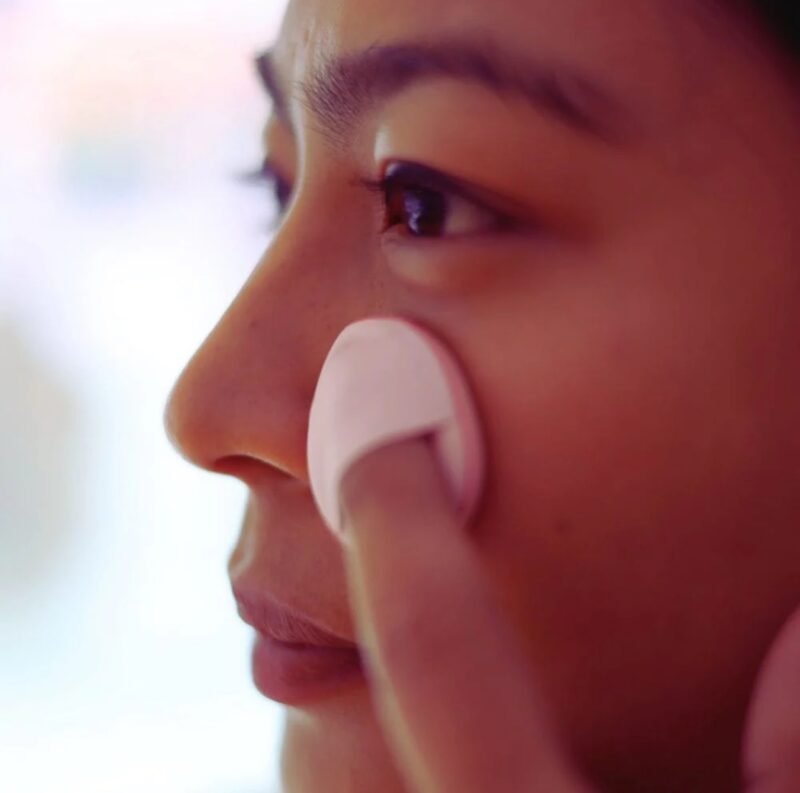 mini finger makeup sponges Set