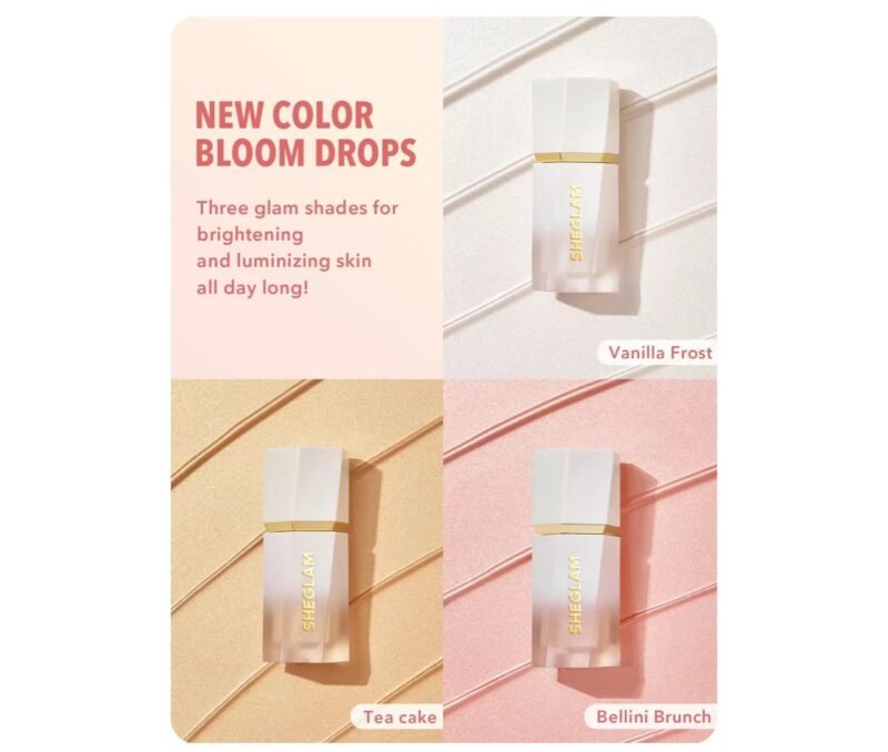 Sheglam Glow Bloom Liquid Highlighter- Vanilla Frost
