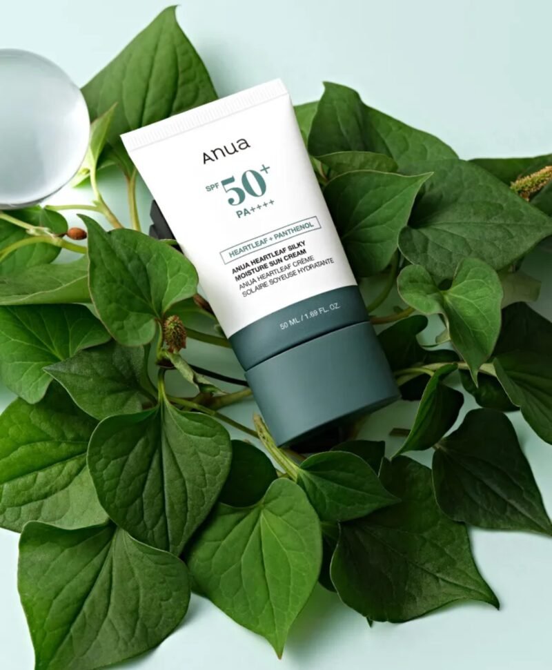 Anua Heartleaf Silky Moisturizer Sun Cream - 50ml
