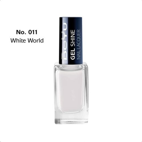 Beyu Gel Shine Nail Lacquer- 011 White World