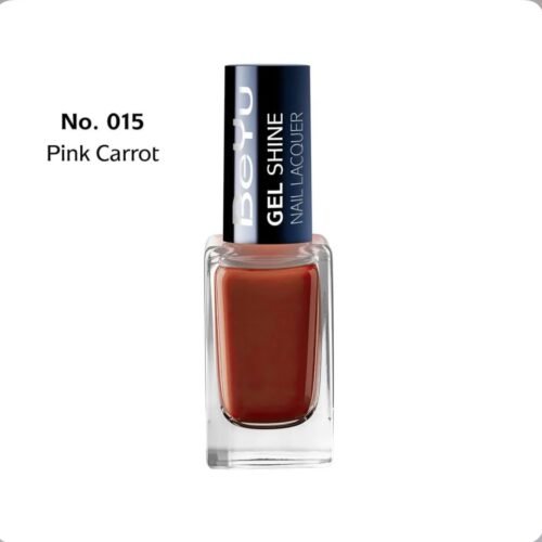 Beyu Gel Shine Nail Lacquer- 015 Pink Carrot