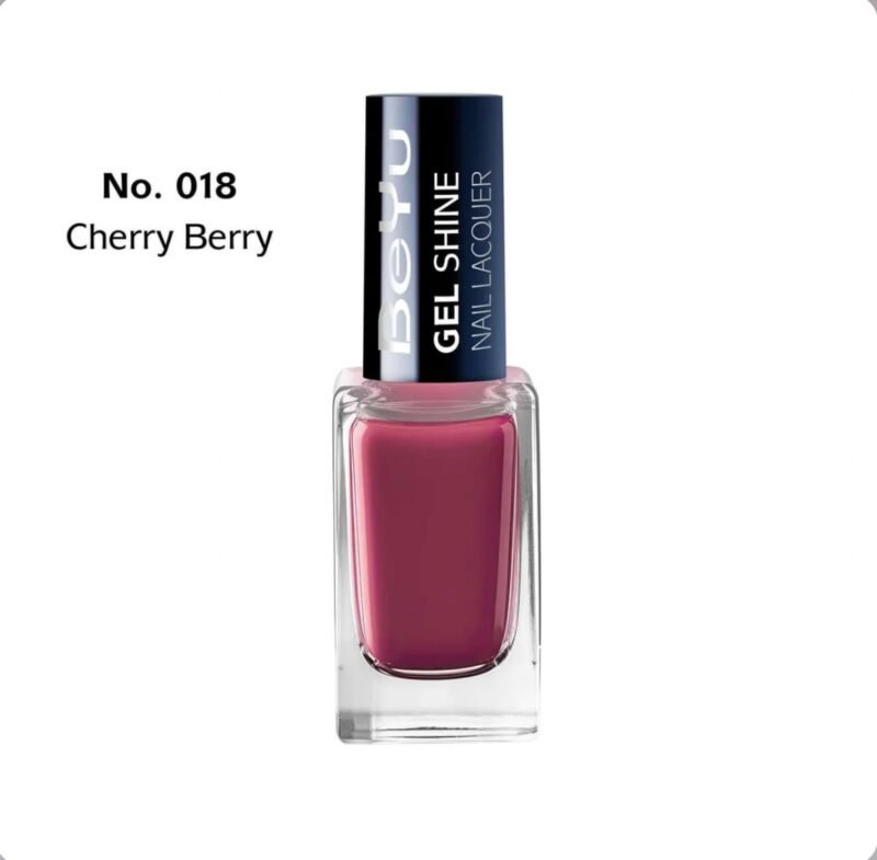 Beyu Gel Shine Nail Lacquer- 018 Cherry Berry