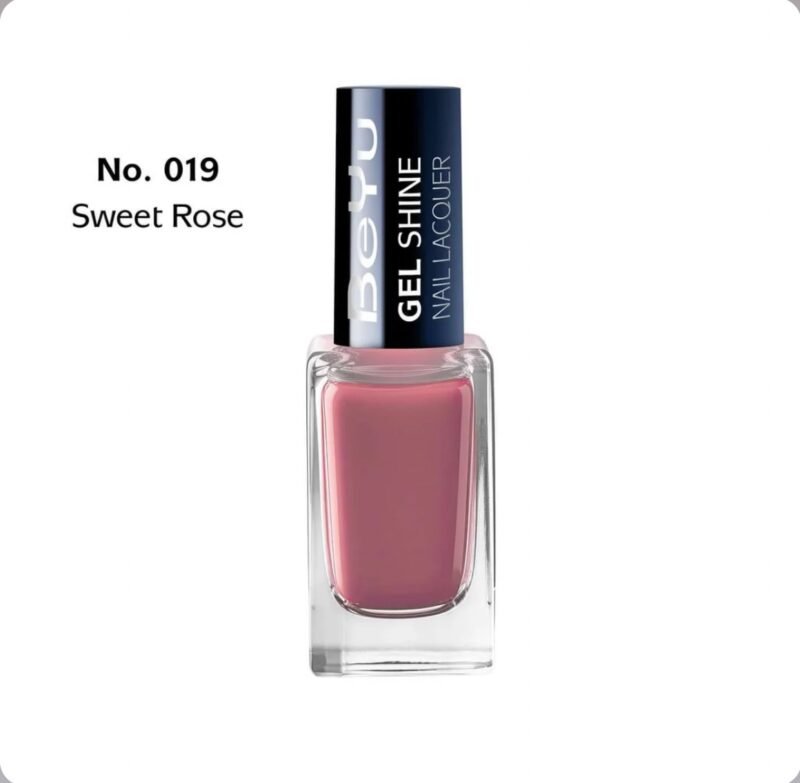 Beyu Gel Shine Nail Lacquer- 019 Sweet Rose
