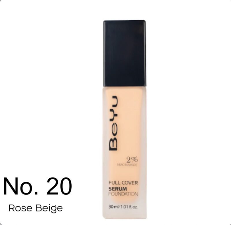 Beyu Full Cover Serum Foundation- 20 Rose Beige