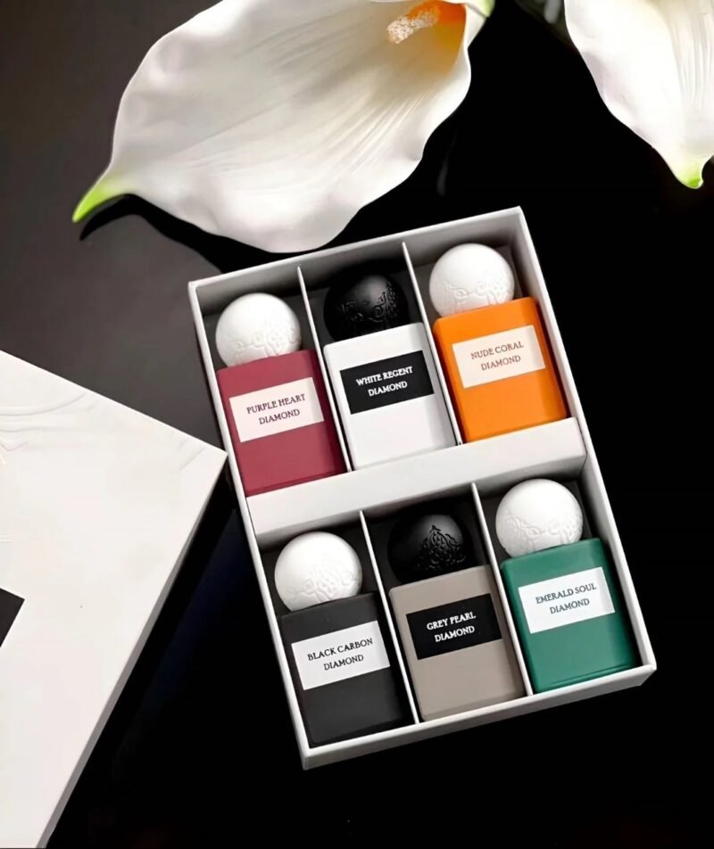 Ibraheem Al.Qurashi Diamond Collection Eau De Parfum- 6pcs