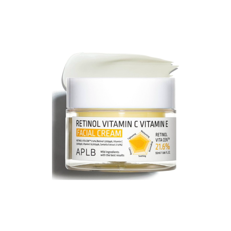 APLB Retinol Vitamin C , E Facial Cream - 55ml