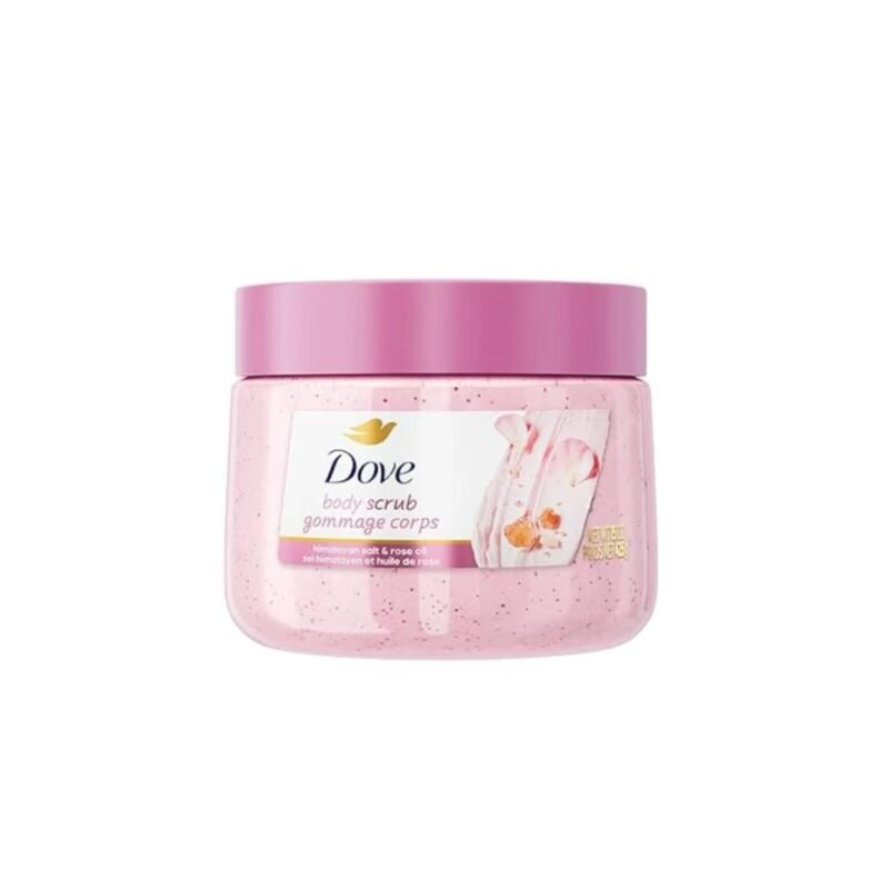 Dove Body Scrub Hemalayan Salt & Rose Oil - 425g