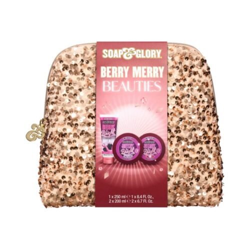Soap & Glory Berry Merry Beauties 3 Piece Full Size Gift Set