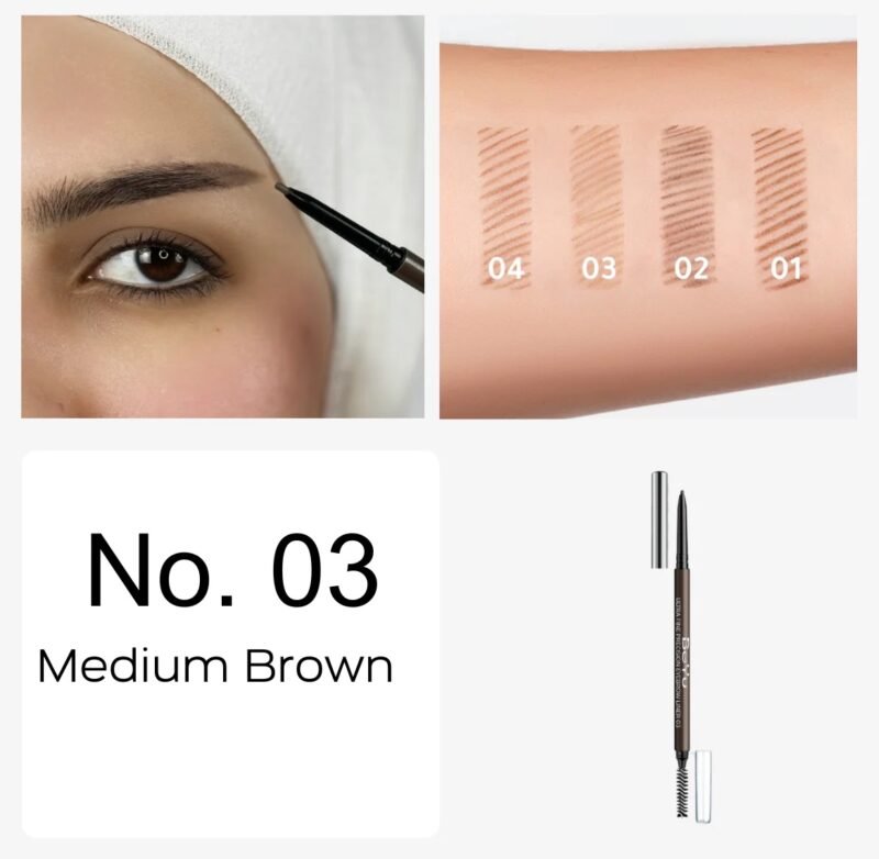 Beyu Ultra Fine Precision Eyebrow Liner - 03 Medium Brown