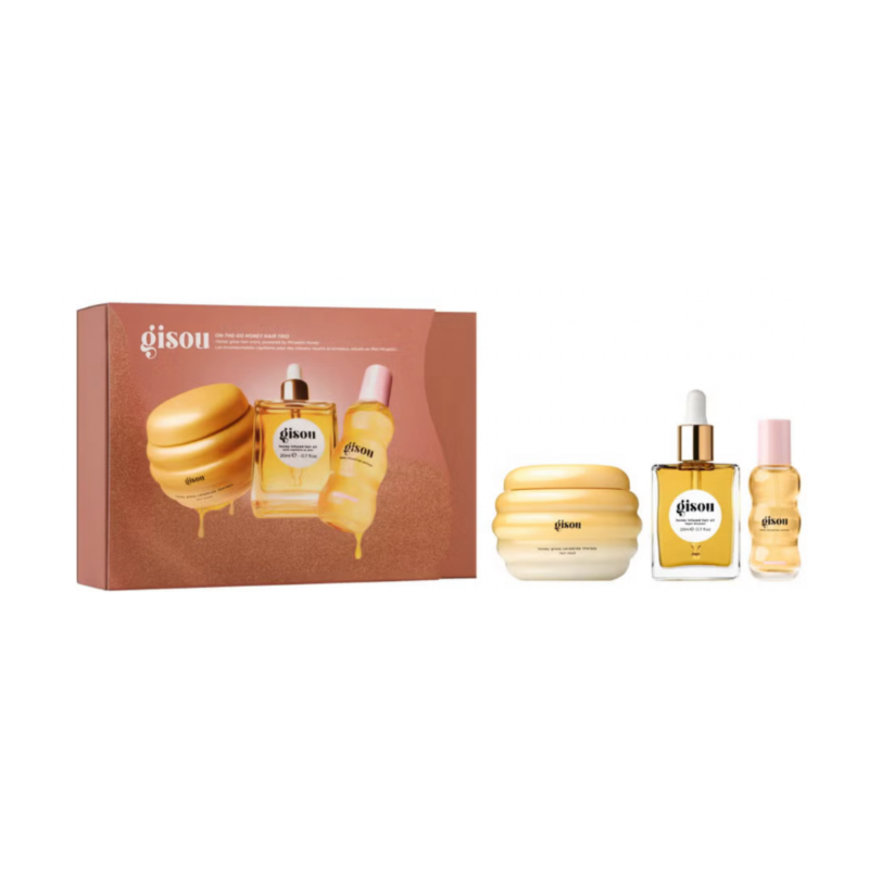 Gisou On - The - Go Honey Hair Trio Set