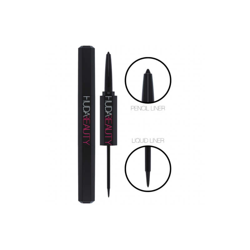 Huda Beauty Life Liner Duo Eyeliner Pencil & Liquid
