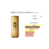 Rabbane Million Gold Elixir Parfum Intense - 100ml