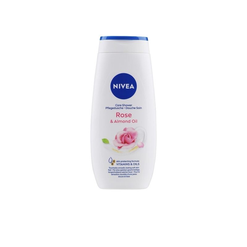 Nivea Body Wash 750ml - Rose & Almond Oil
