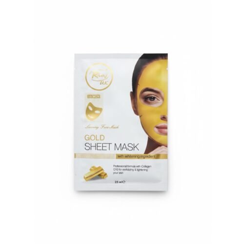Rivaj UK Gold Sheet Mask With Whitening Ingredient- 25ml