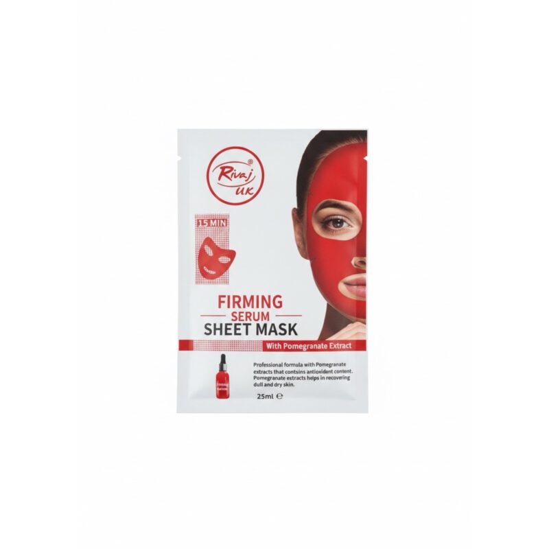 Rivaj UK Firming Serum Sheet Mask With Pomegranate Extract- 25ml