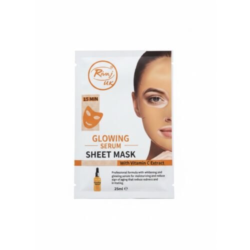 Rivaj UK Glowing Serum Sheet Mask With Vitamin C Extract- 25ml