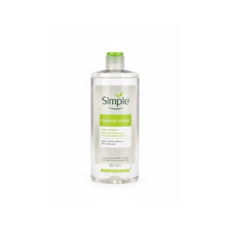 Simple Micellar Cleansing Water cleanser and makeup remover - 400 ml