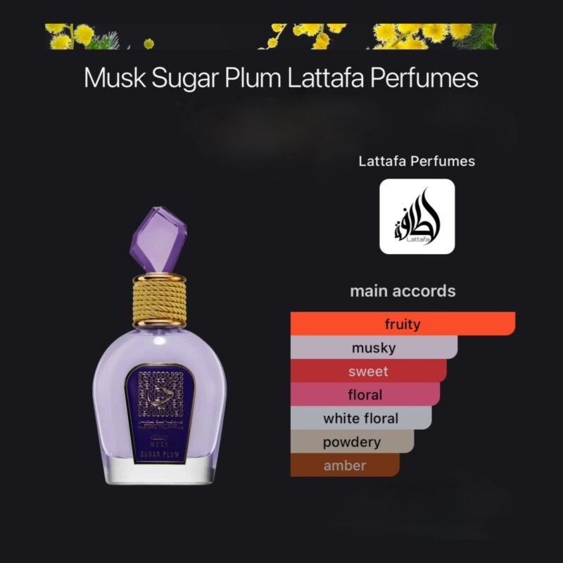 Lattafa Musk Sugar Plum Eau De Parfum-100ml