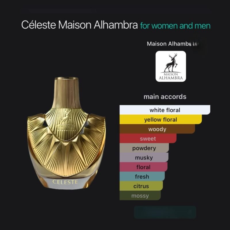 Alhambra Celeste Eau De Parfum-100ml