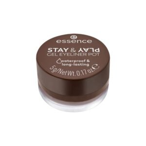 Essence Stay &Play Gel Eyeliner Pot -02Brown