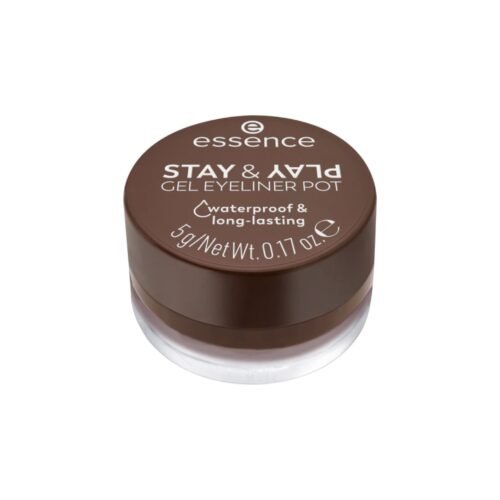 Essence Stay &Play Gel Eyeliner Pot -02Brown
