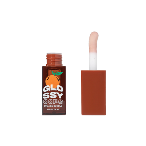 Beauty Bomb Gloss Oops Lip Oil - Orange Bumble