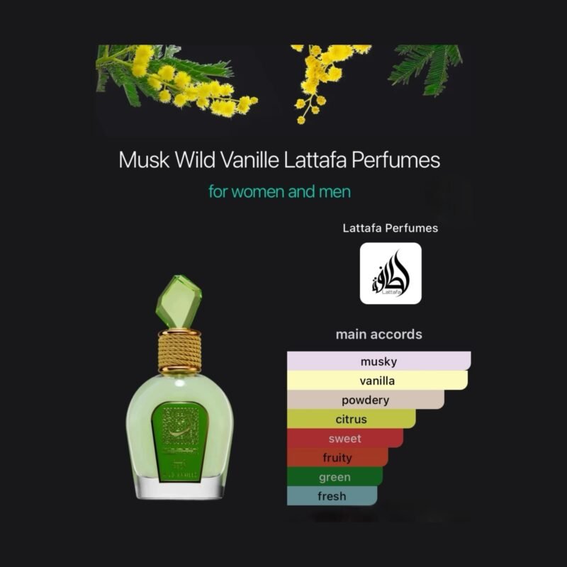 Lattafa Musk Wild Vanille Eau De Parfum-100ml