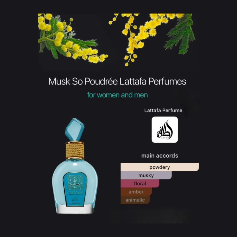 Lattafa Musk So Poudree Eau De Parfum -100ml
