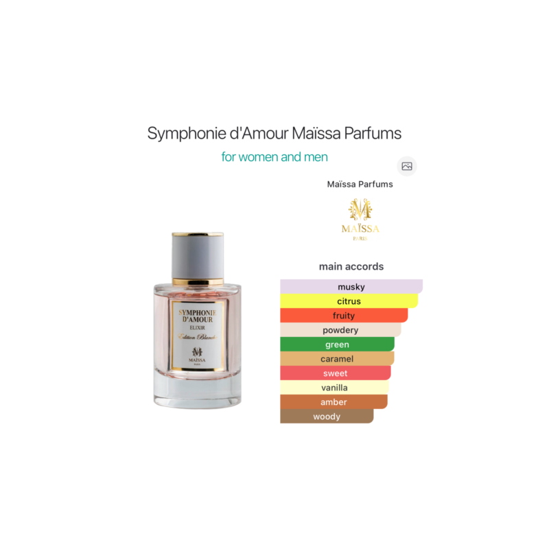 Maissa Symphonie Damour Elixir Edition Blanche-10ml
