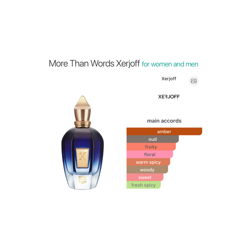 Xerjoff More Than Words Eau De Parfum - 100ml