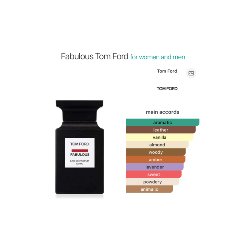 Tom Ford Fabulous Eau De Parfum - 100ml