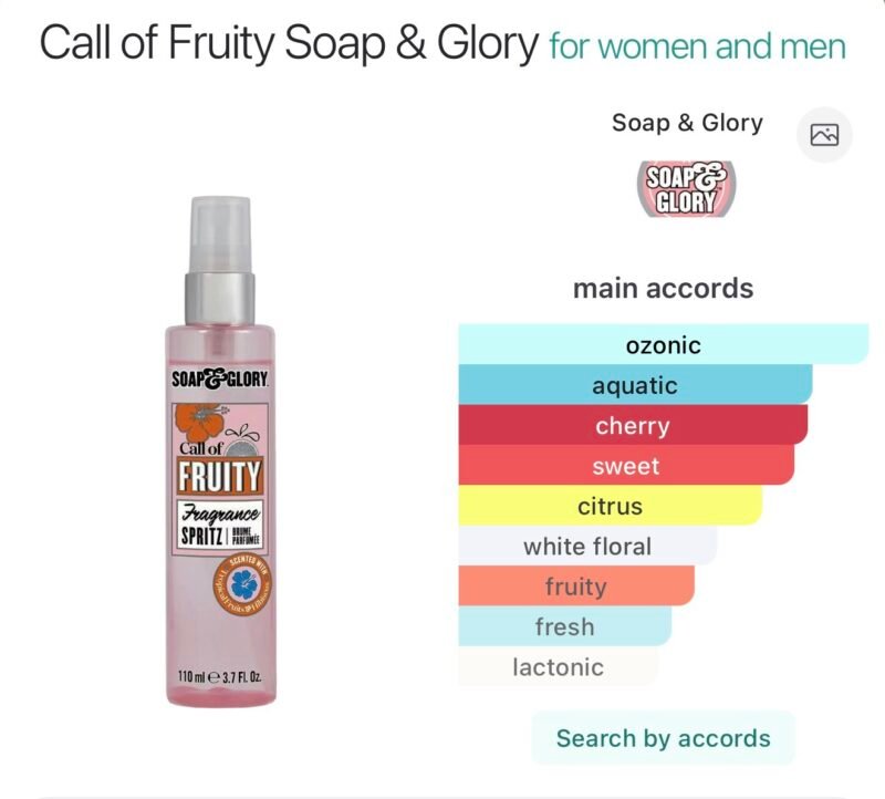 Soap & Glory Call of Fruity Body Mist 110ml