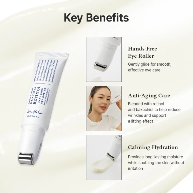 Dr.Althea Retinol Flat Iron Eye Roller 25ml