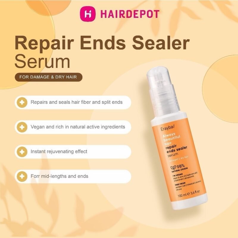 Erayba always beautiful hair repair ends sealer serum 100ml