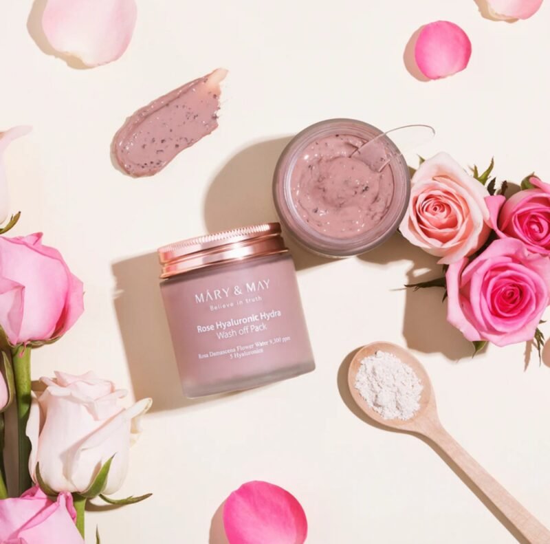 Mary & May Vegan Rose Hyaluronic Mask Special Set