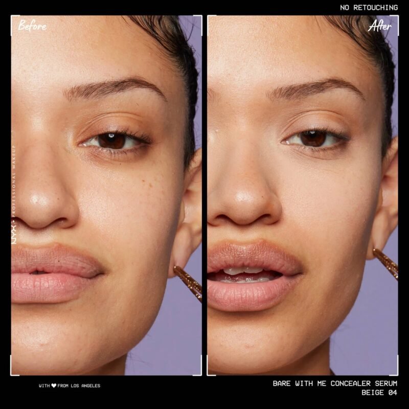 Nyx Bare with me concealer serum 04 beige